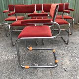 Set of 6 armchairs