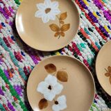 Set of 10 MDL stoneware dessert plates