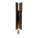 Guzzini smoked Plexiglas wall light