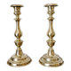 Pair of brass candlesticks