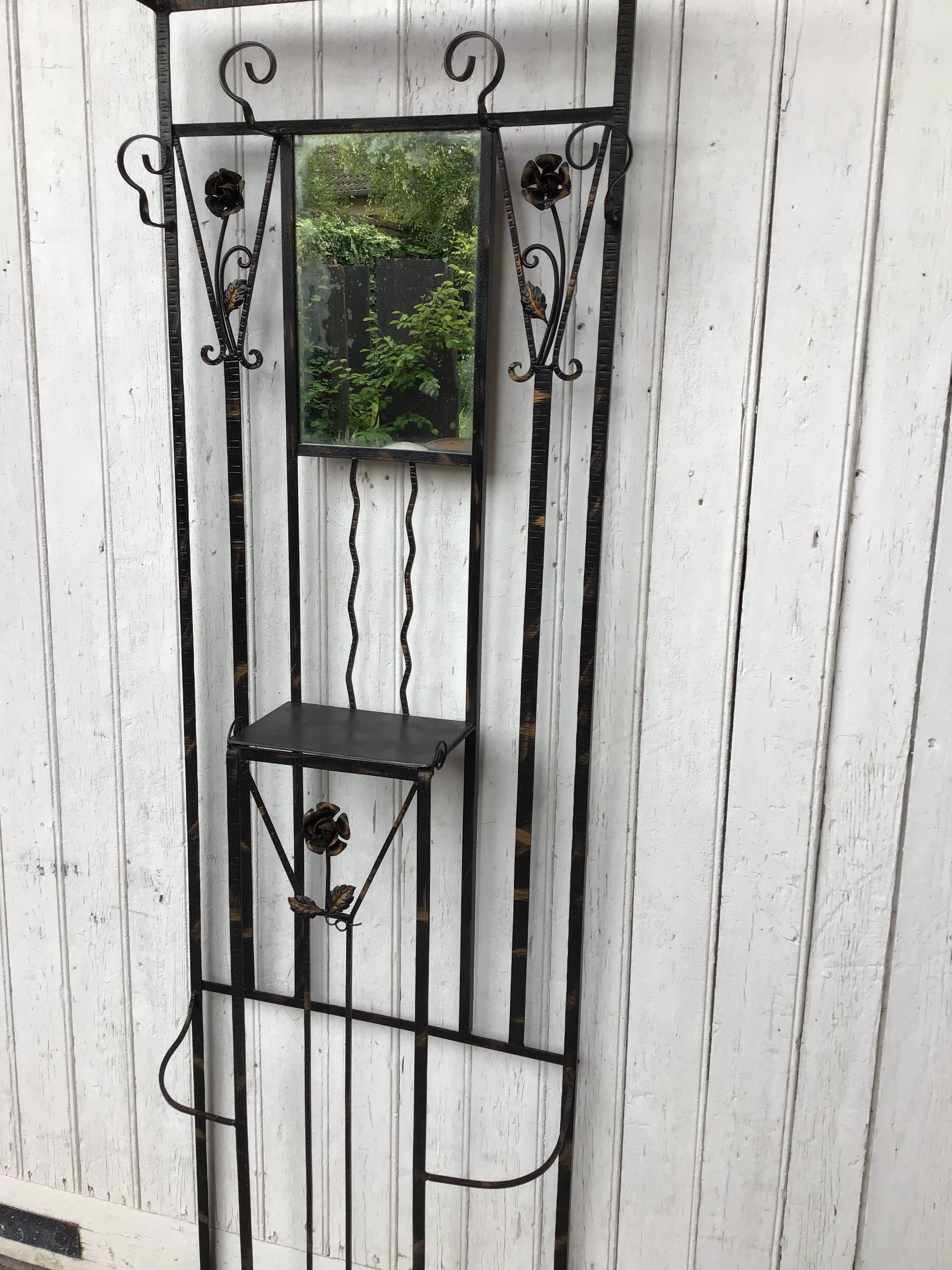 Art Nouveau coat rack cloakroom
