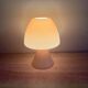 Peil & Putzer pink glass mushroom table lamp, 1970s