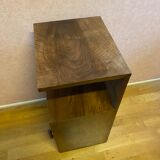 Piece of sofa, in Art Deco walnut