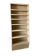 Étagère présentoir inclinée en bois peint