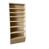 Étagère présentoir inclinée en bois peint