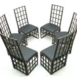 Chaises en rotin, 1970