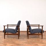 Fauteuil lounge polonais du milieu du siècle par Edmund Homa, 1960
