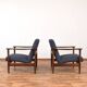 Fauteuil lounge polonais du milieu du siècle par Edmund Homa, 1960