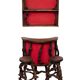 Dry Bar French Vinery Bar and Stool Set, 1960s, Set of 4