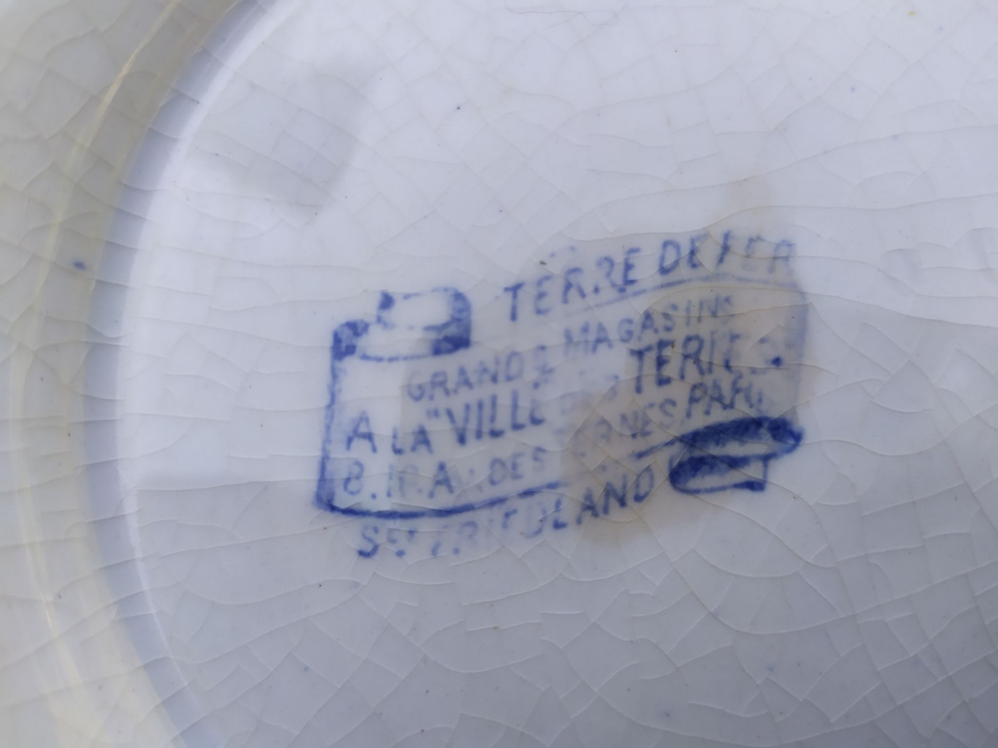 Saladier terre de fer