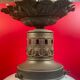 Chandelier Old Art Deco Ceiling Lamp Vintage Lamp Opaline circa 1930