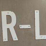 Old sign letter L / /27cm