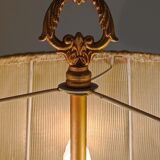 3-burner hot water bottle lamp, gilded bronze & onyx