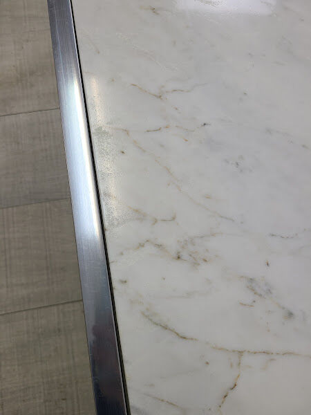 Vintage marble coffee table design J.A.Motte for Airborne 1960