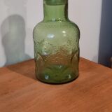 Carafe and vintage bubbled glass