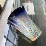 Glazed ceramic vase