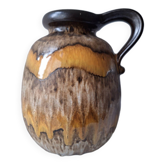 West Germany vase, carafe, vintage pitcher