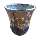 FLOWER pot XXL in glazed earth