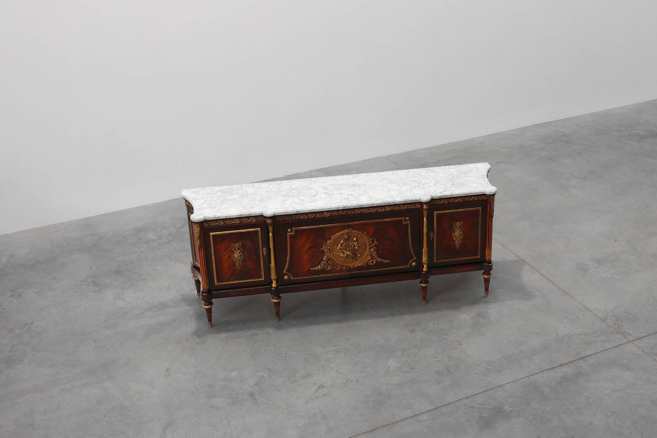 High Quality 20th Century Louis XVI style Mahogany sideboard by E.P. Ehalt