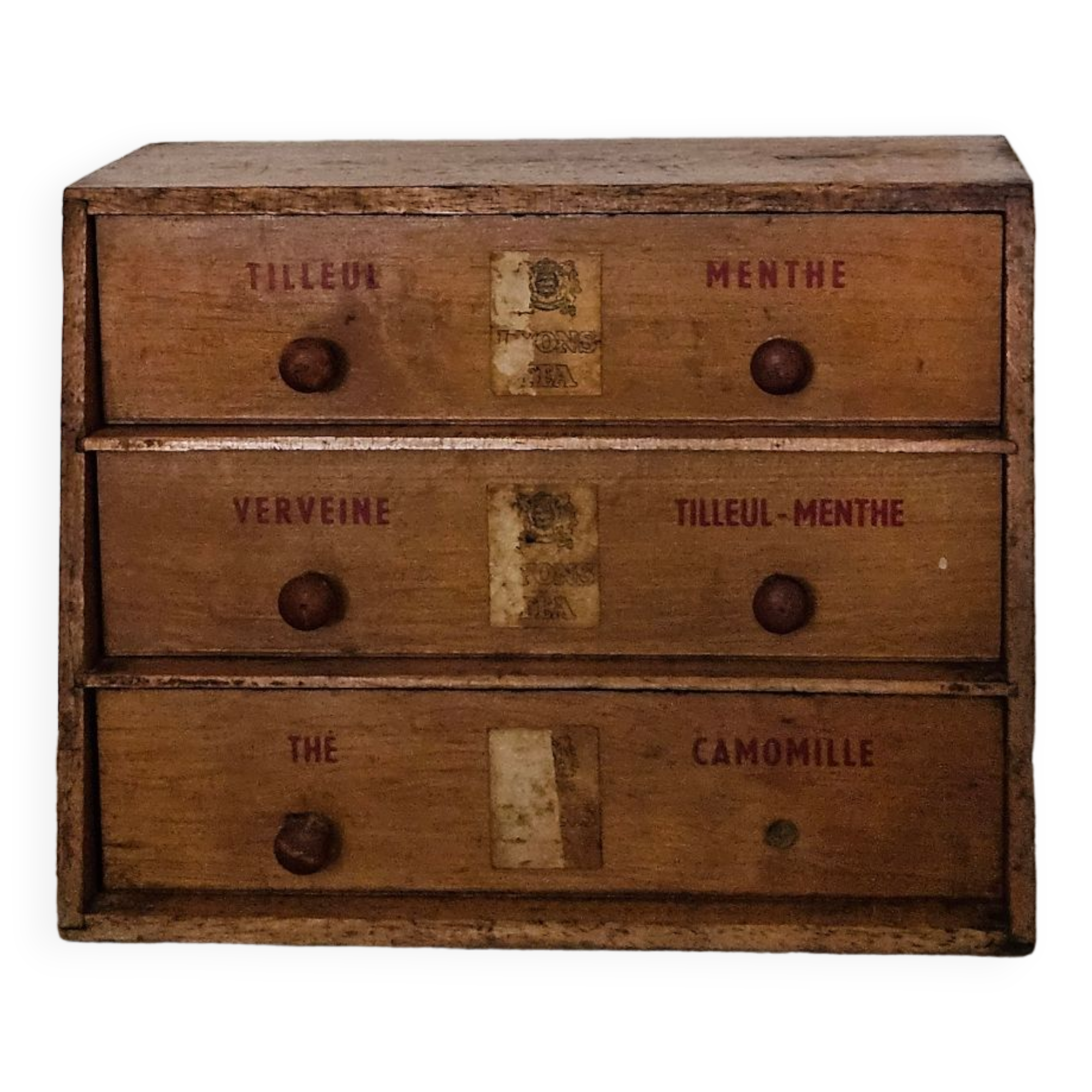 Tea sommelier or apothecary furniture