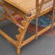 Rattan chaise longue 1920