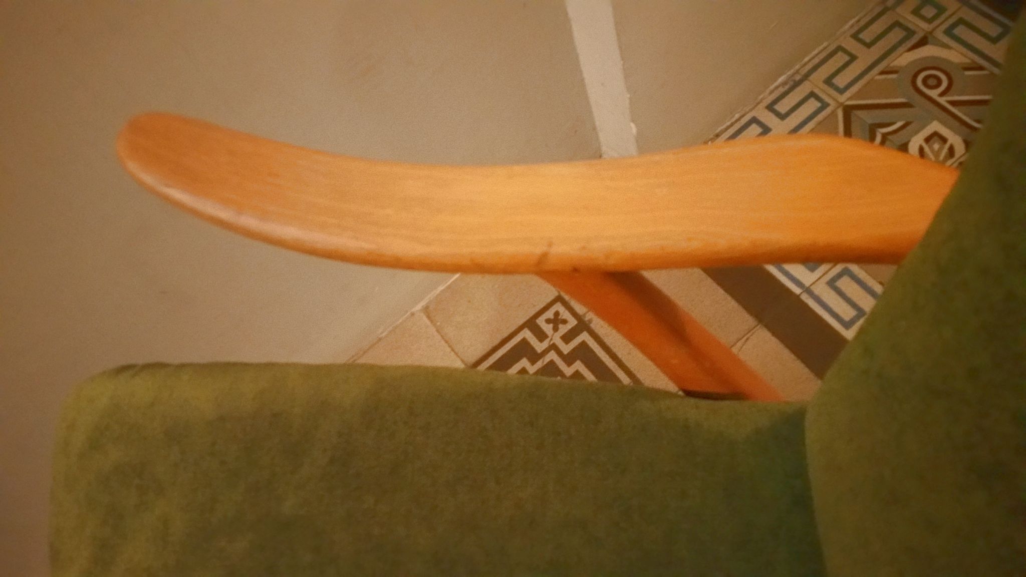 Scandinavian Wing Chair 50s 60s