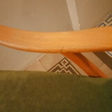 Scandinavian Wing Chair 50s 60s