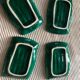 4 Vallauris green plates