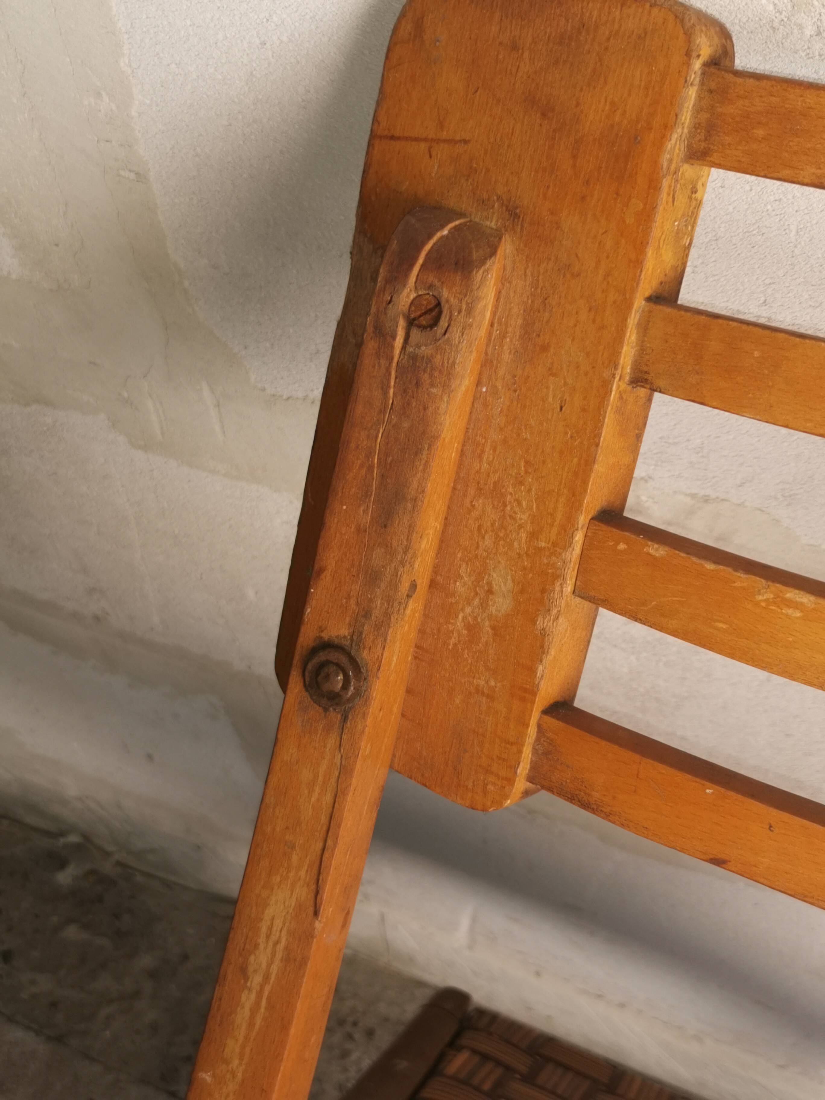 set of 4 chairs, vintage design