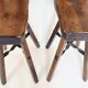 Paire de tabourets de bar brutalistes édités par Mobichalet, 1950