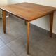 Vintage oak table from the 1950s.