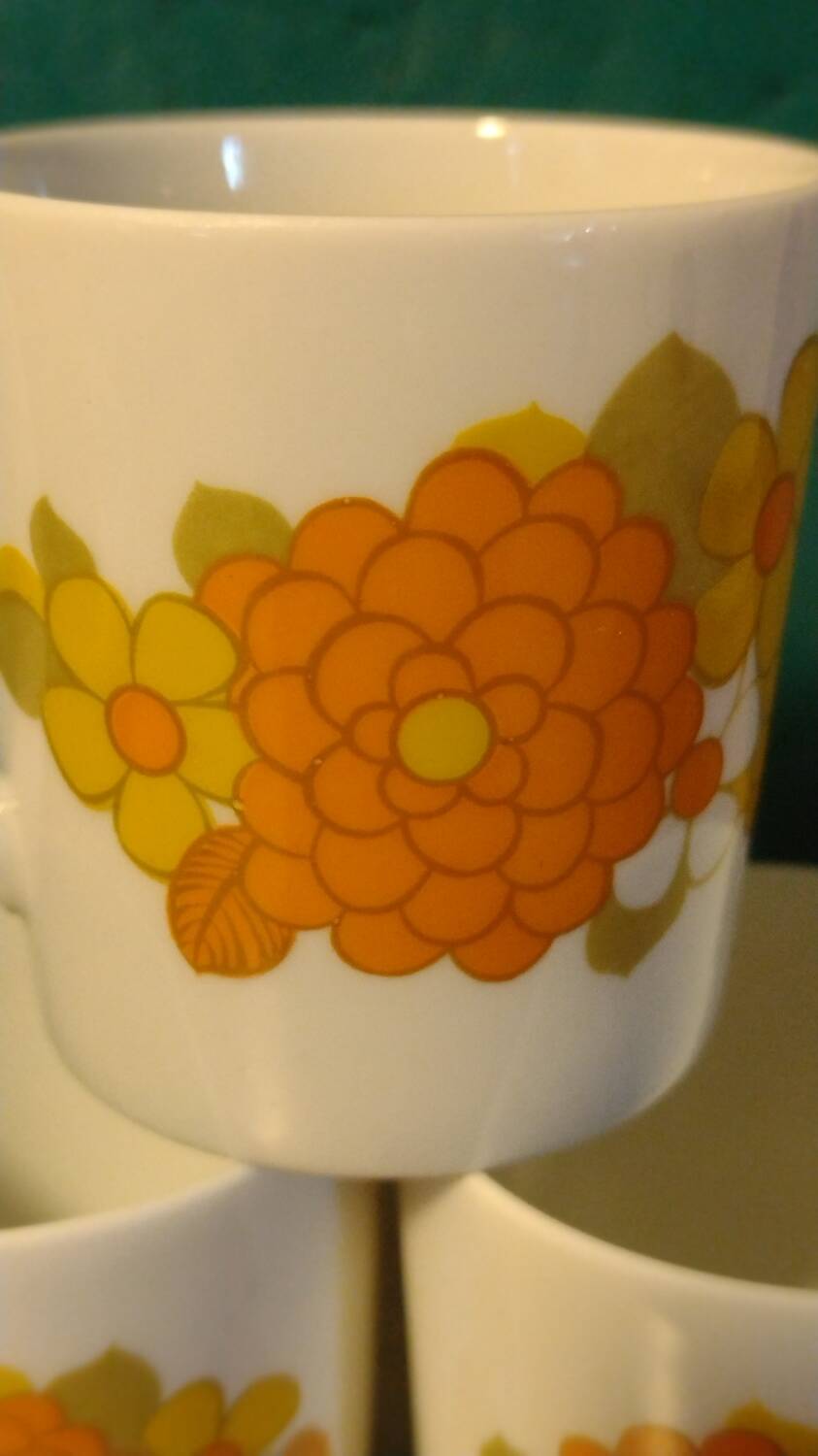 Vintage coffee cups