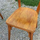 Set of 6 1950s bistro chairs