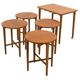 Nesting tables Poul Hundevad vintage mid century