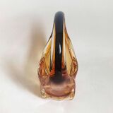 Vase or basket shape Murano Height 21.2 cm