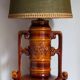West germany ceramic floor lamp 70s