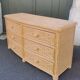 Wicker chest of drawers