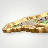 Large rococo mirror in gilded plaster – circa 1950