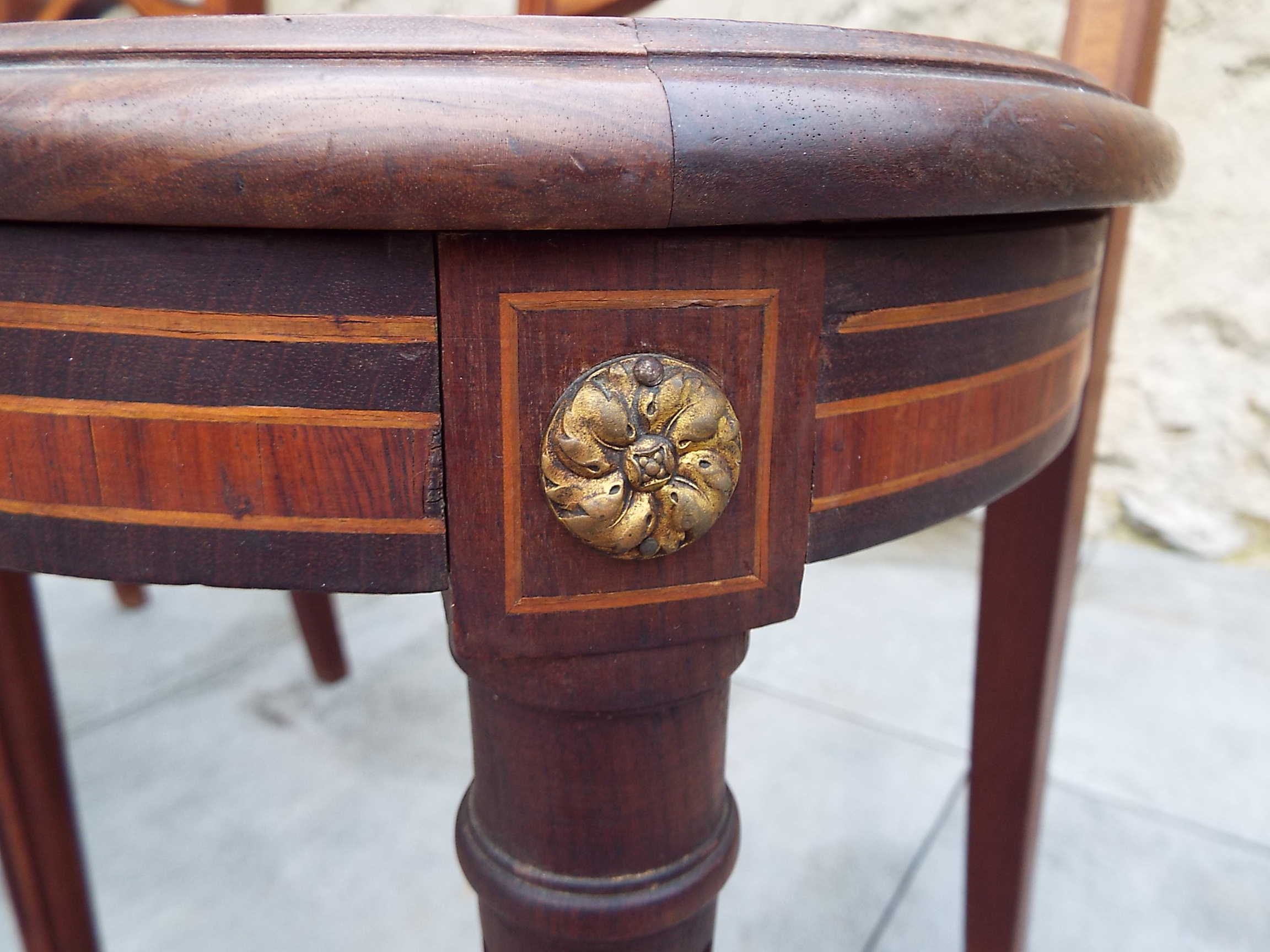 2 Louis XVI style chairs