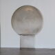 Minimalist wall lamp by Limburg in blown glass, 1970
