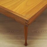 Mahogany coffee table, Italian design, 1970s, production: Italy