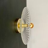 Vintage lampshade in chiseled glass