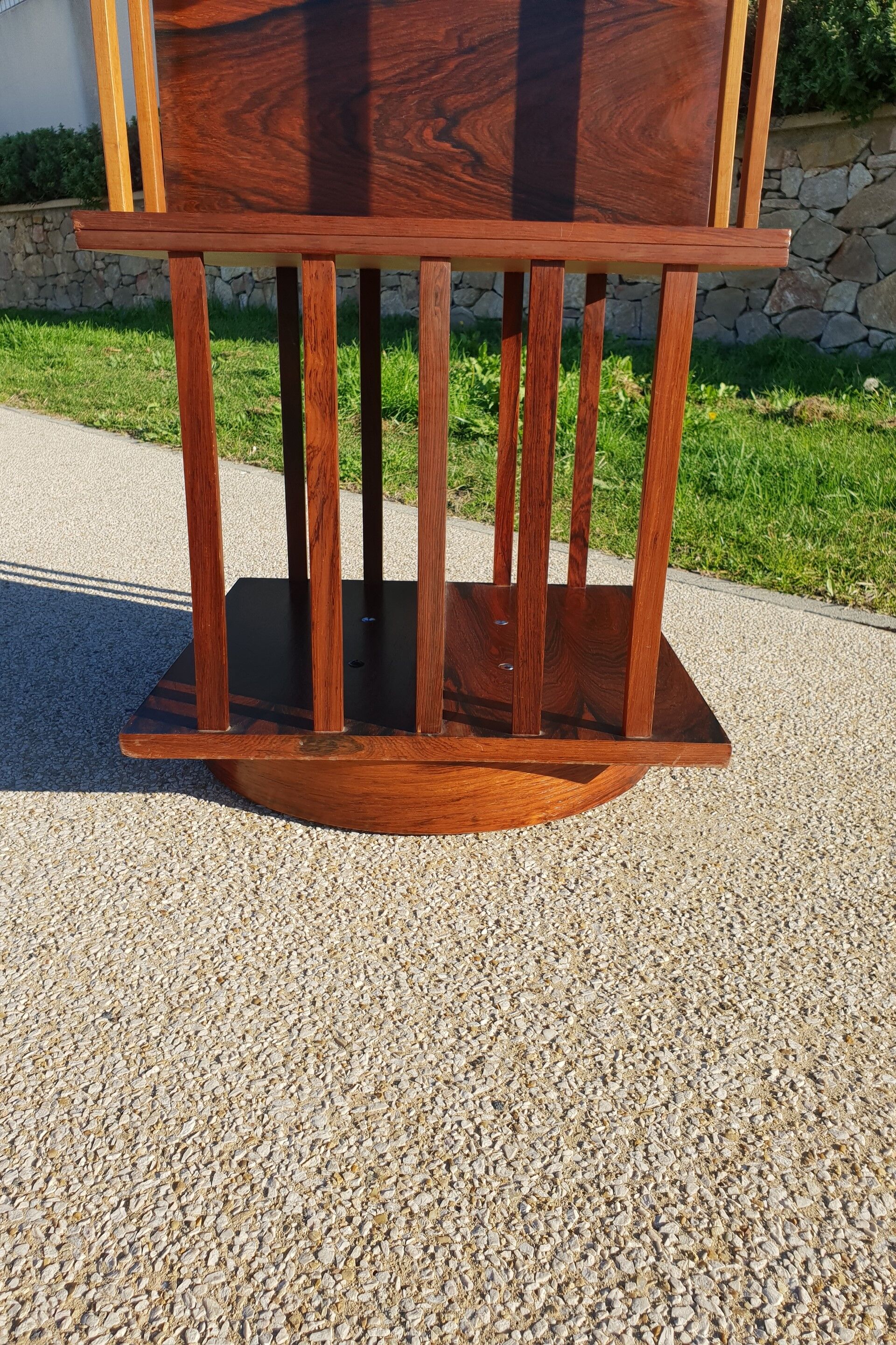 Rosewood revolving library 1970