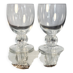 2 verres m.Alger R.lalique