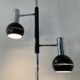 Lampadaire liseuse vintage 2 spots années 70