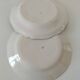 Pair of antique hand-painted plates