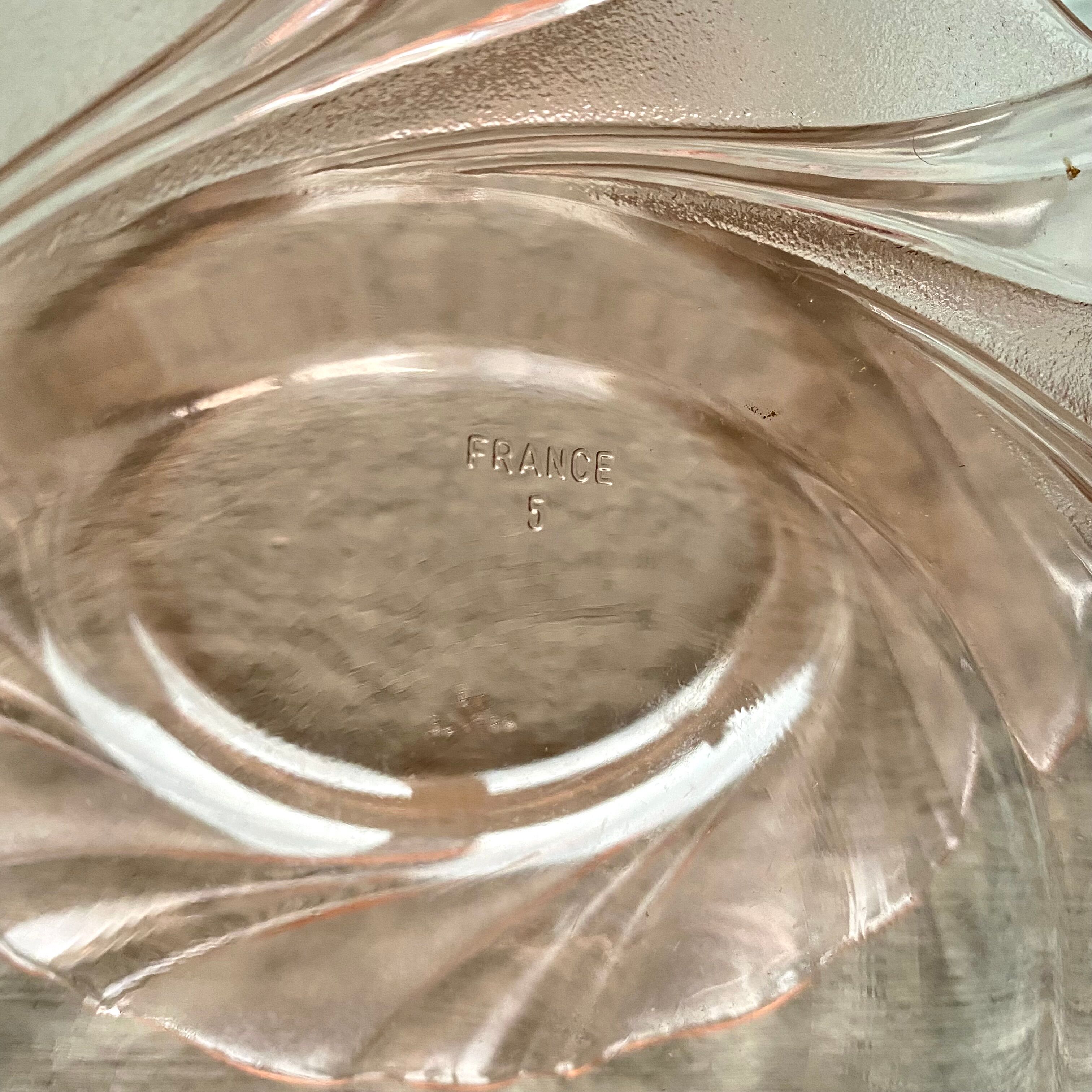 10 vintage dessert plates Vereco