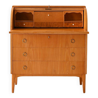 Secrétaire scandinave avec couvercle rabattable