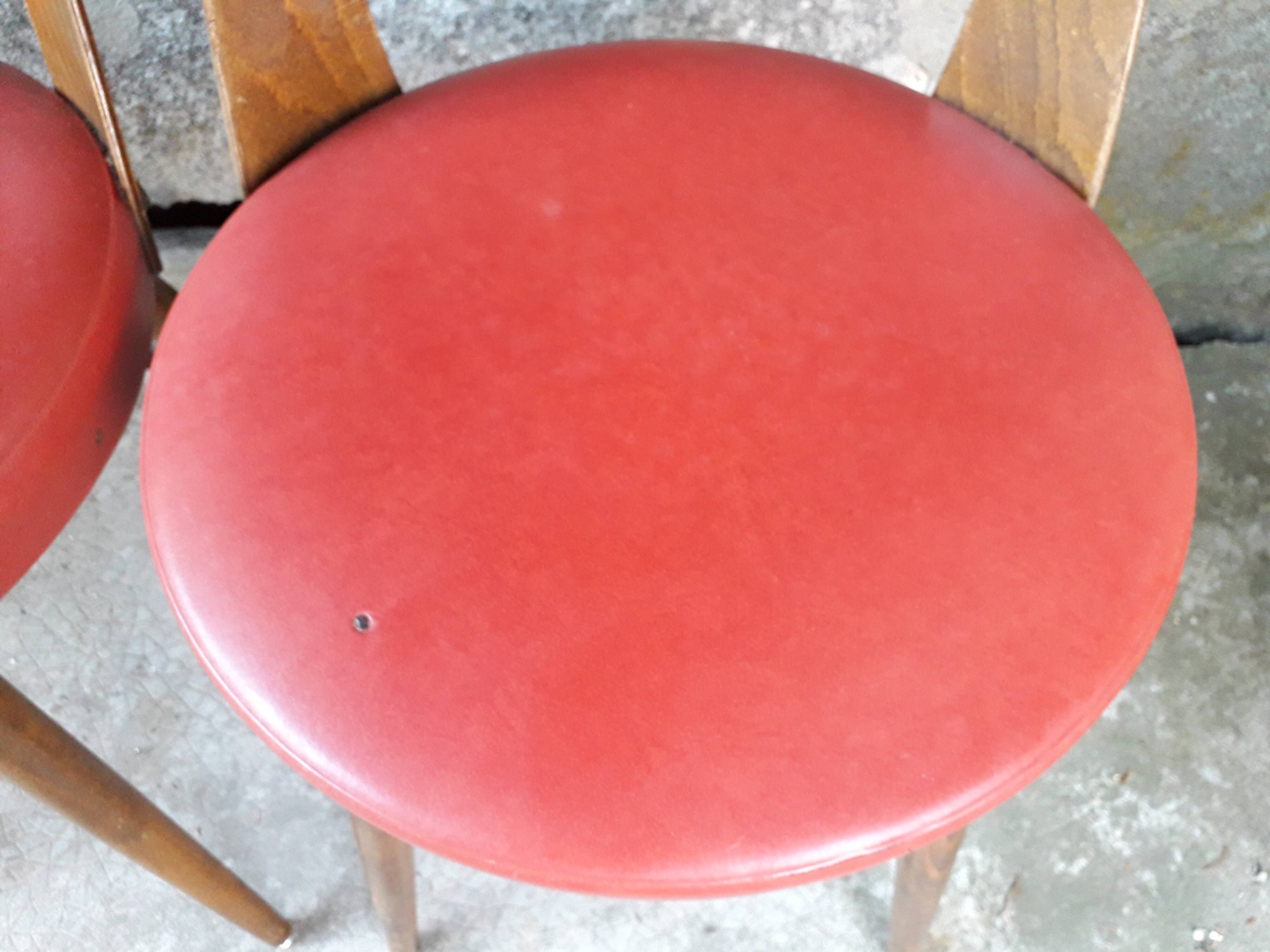 Lot de 6 chaises bistrot Baumann Mondor