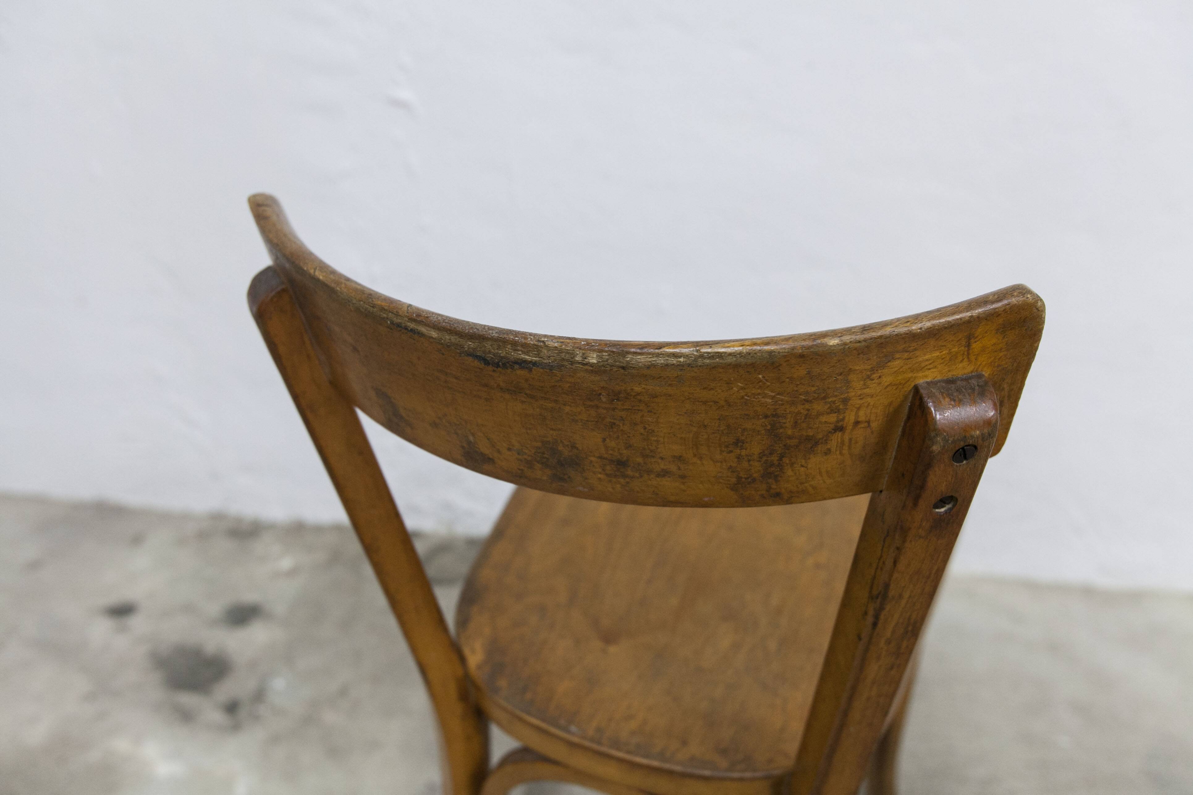 Pair of Baumann model 55 chairs from 1950